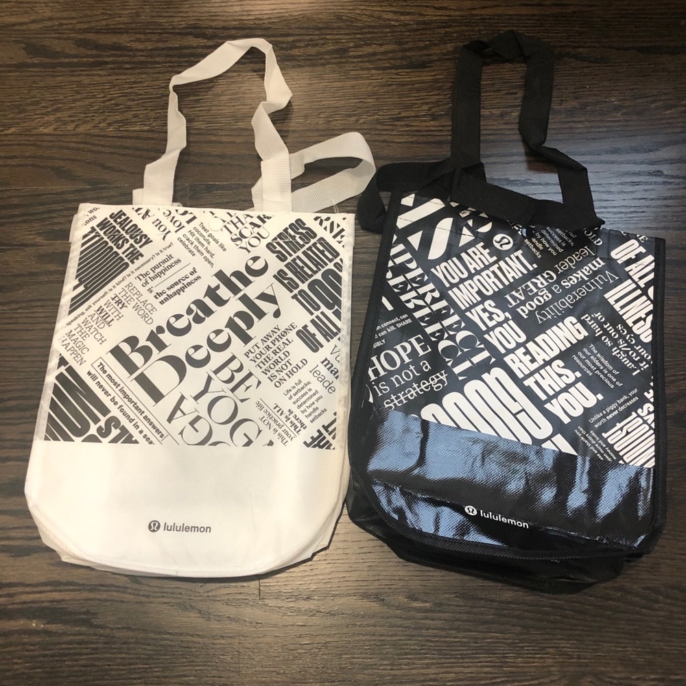 BUNDLE! Lululemon Small Shopping Bags